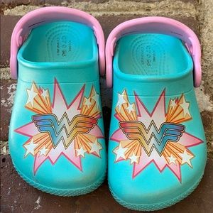 🌟Crocs Wonder Woman toddler shoe size 8🌟